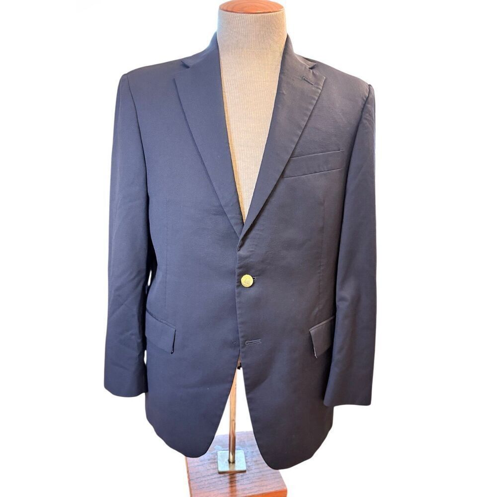 Hart Schaffner Marx Men’s Classic Navy Blue Blazer 41S